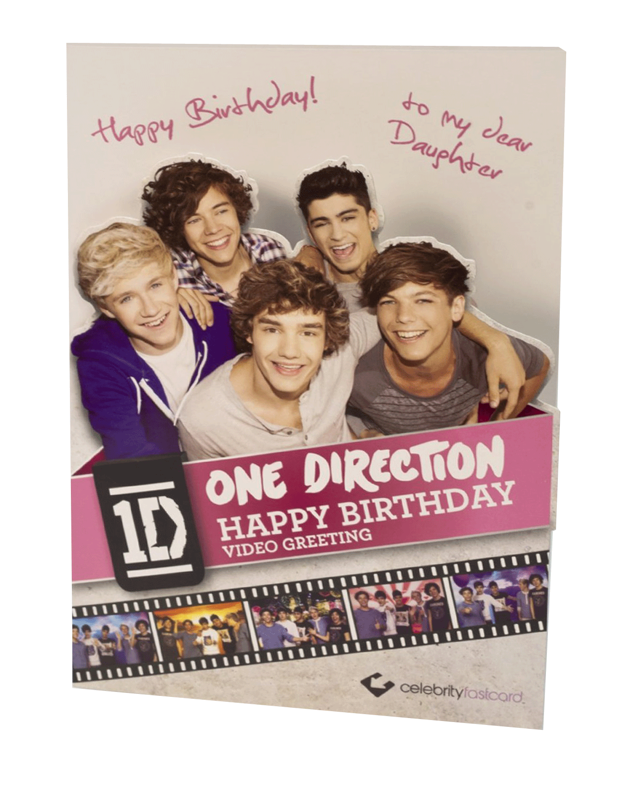 One Direction Geburtstag Video Video Grußkarte 1d Celebrity Fastcard Ebay 