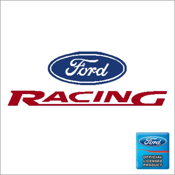 Ford racing window decals