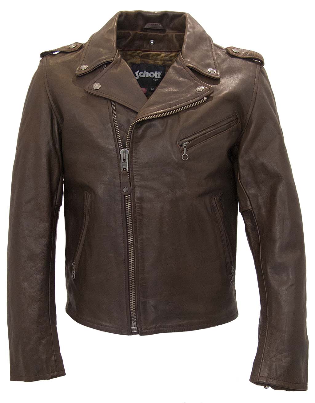 Schott Perfecto LC 1140 Mens Brown Leather Jacket BNWT by Schott NYC | eBay