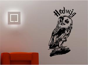 Harry Potter Owl Hedwig Wall Sticker Children Vinyl Phrases Bedroom Film Ebay