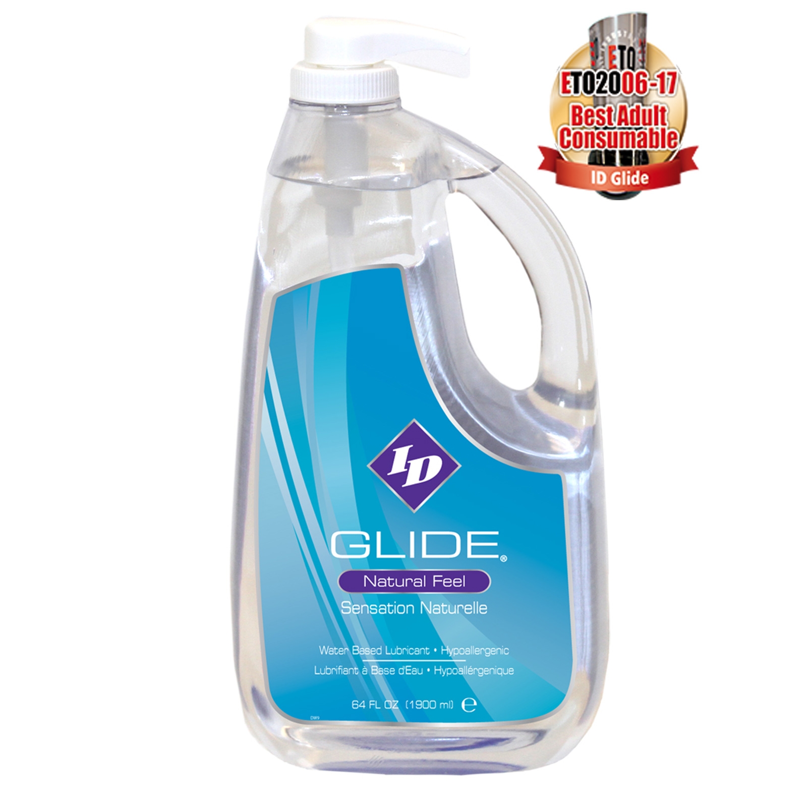 Id Glide Water Based Natural Feel Hypoallergenic Personal Sex Lube 3421