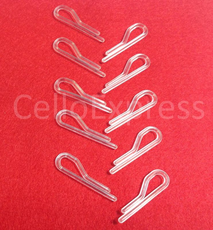 clear plastic shirt clips