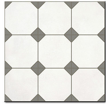 Victorian Octagon White Internal Floor Tile 31.6x31.6cm | eBay