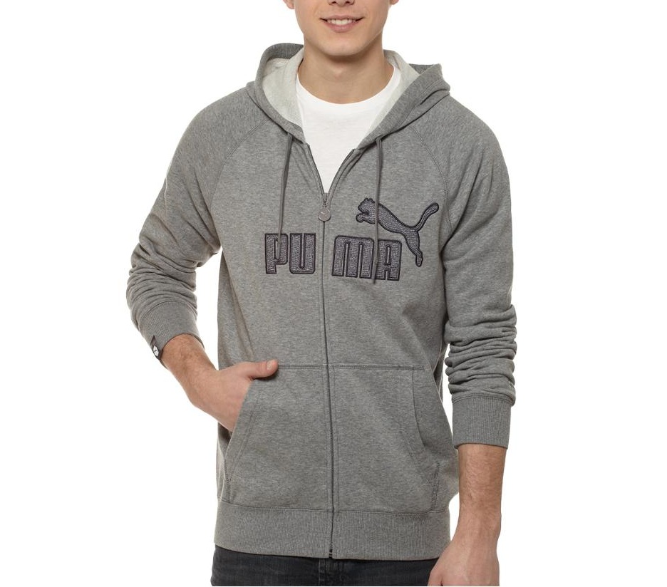 light grey zip up hoodie mens