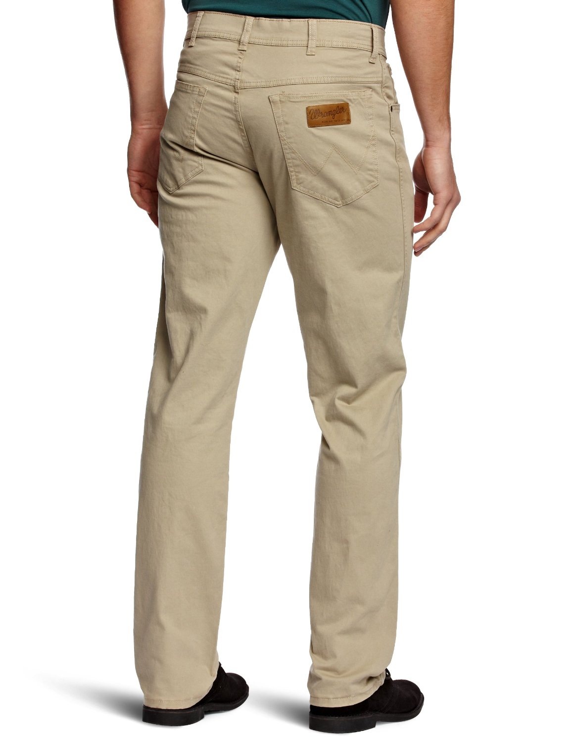 New Wrangler Men's Texas Stretch Jeans Soft Fabric Lightweight Camel Sand Beige | eBay