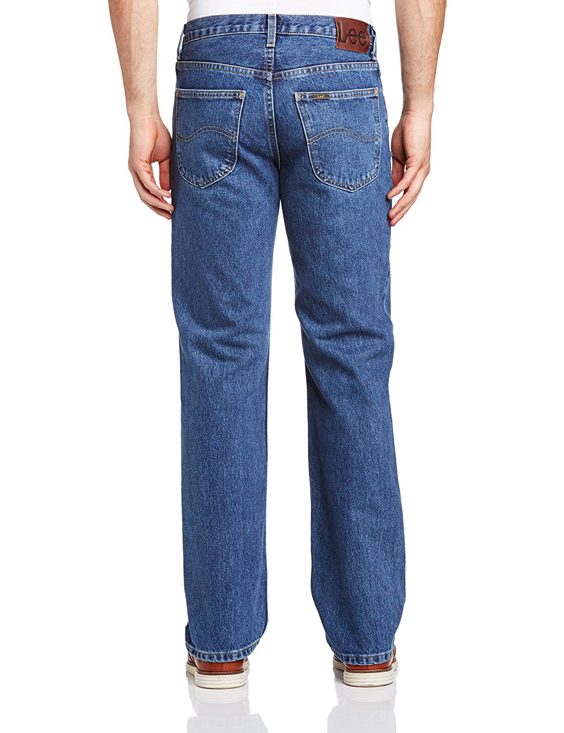 lee men's extreme comfort jeans