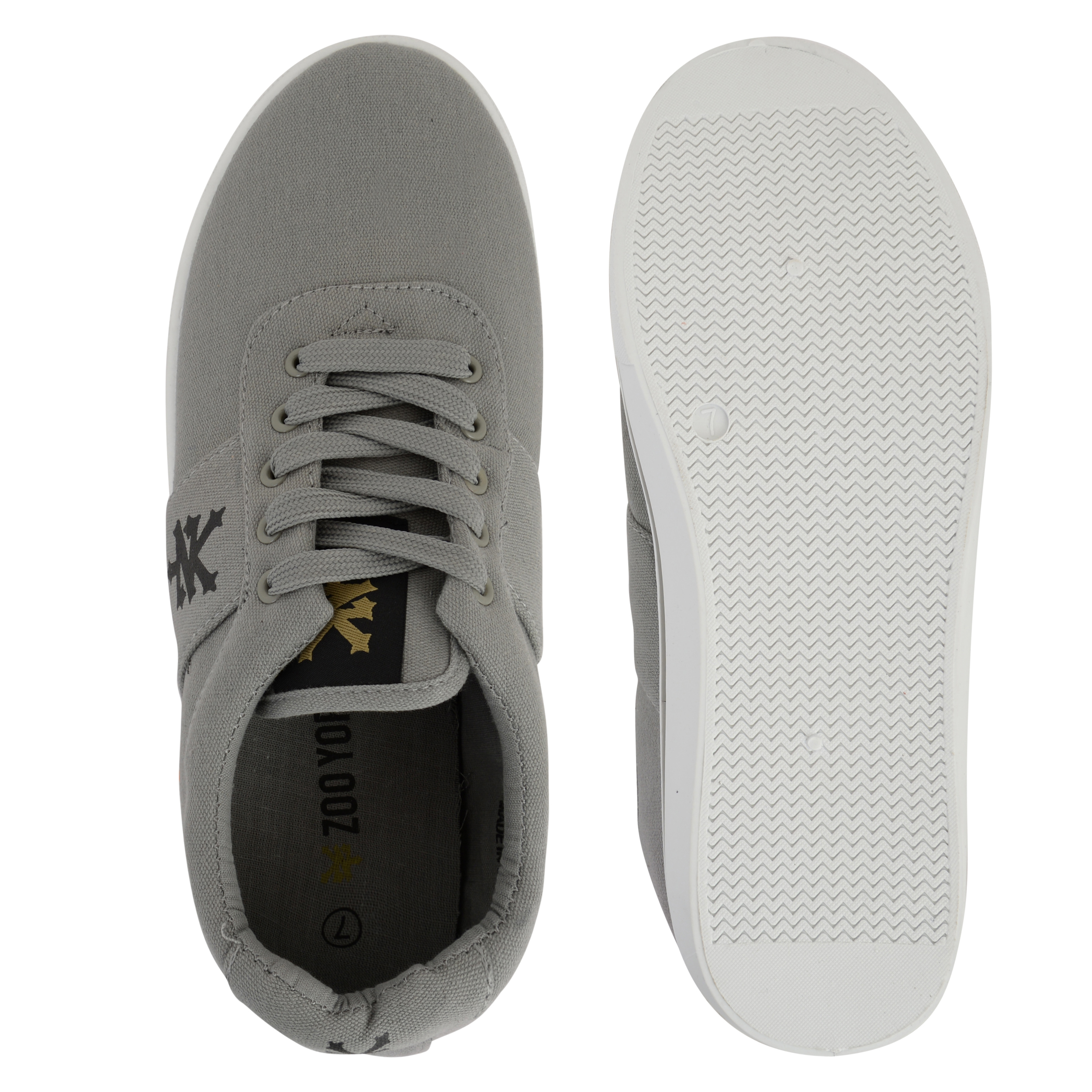 Zoo York New Mens Low Canvas Shoes Plimsoll Trainers ...