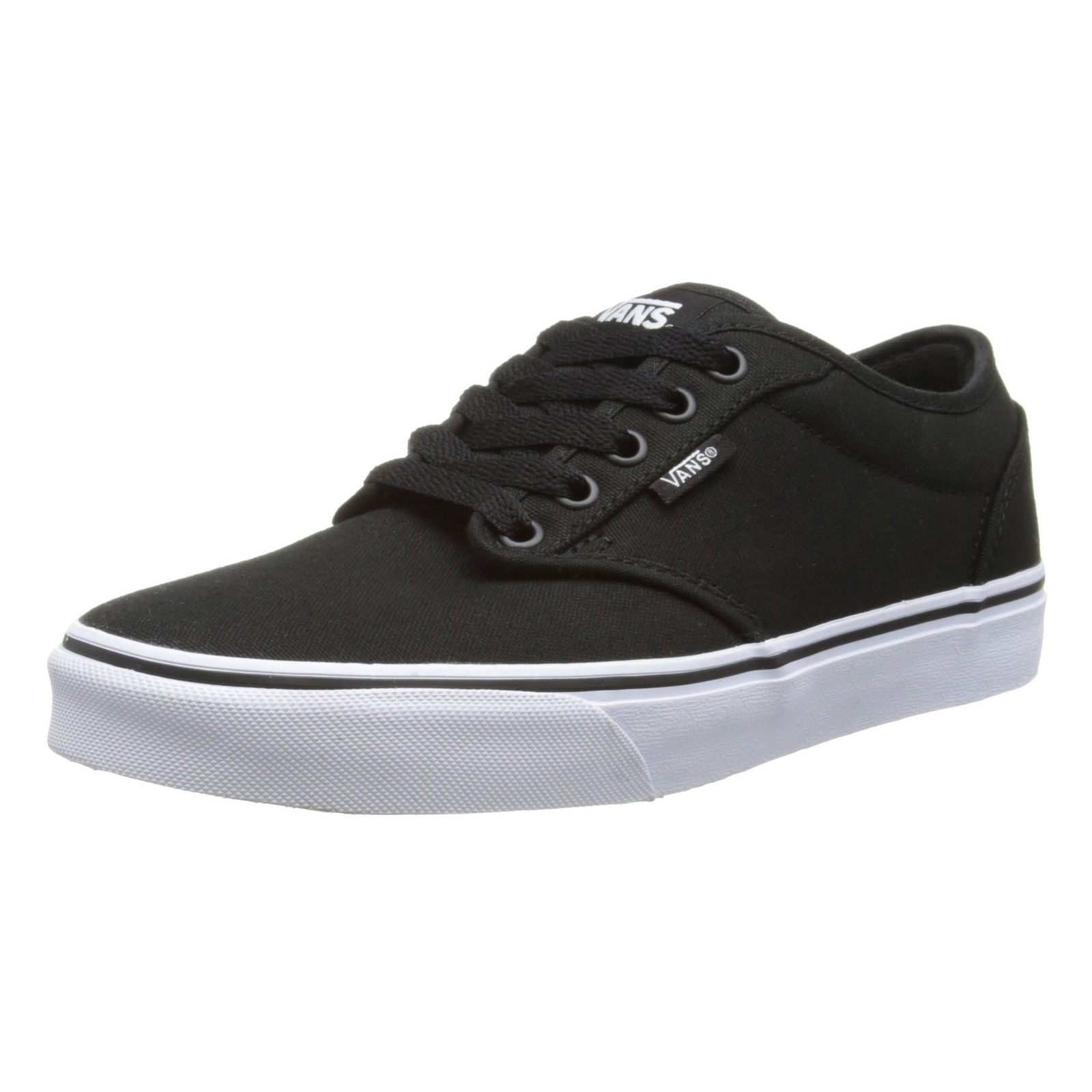 vans atwood black and white cheap online