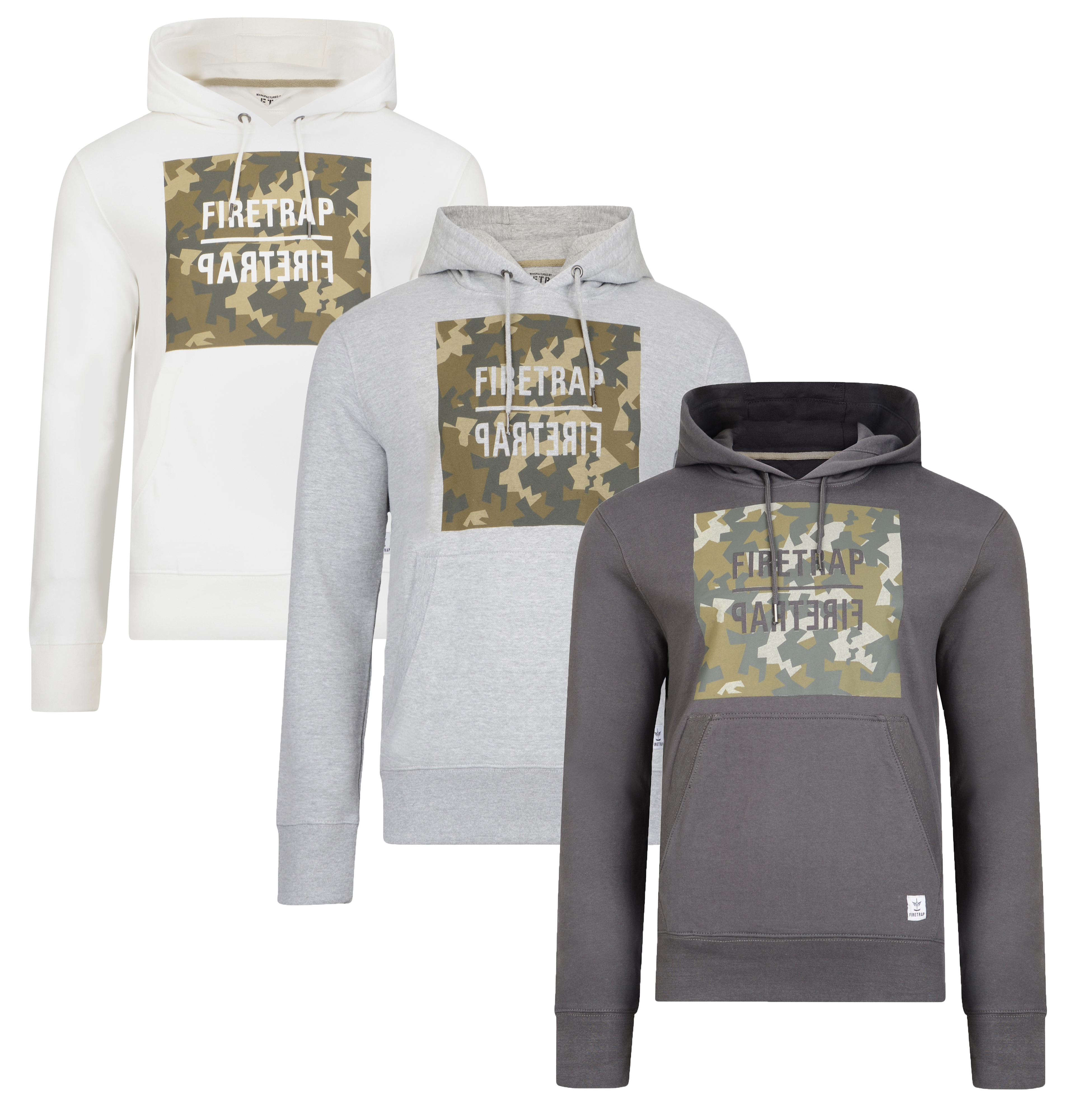 firetrap grey hoodie