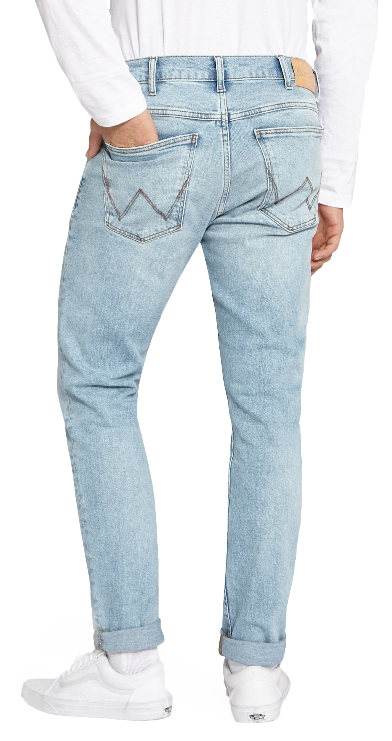 wrangler tapered jeans