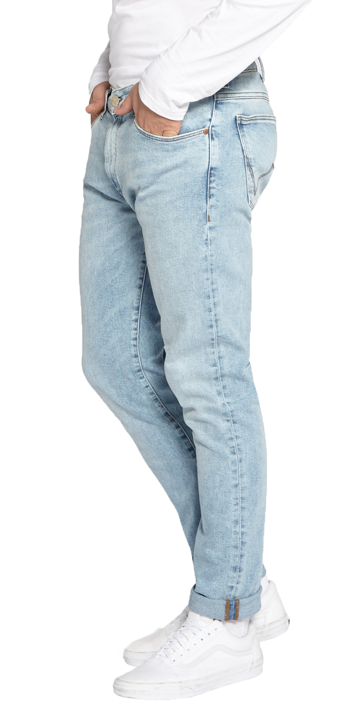 wrangler tapered jeans