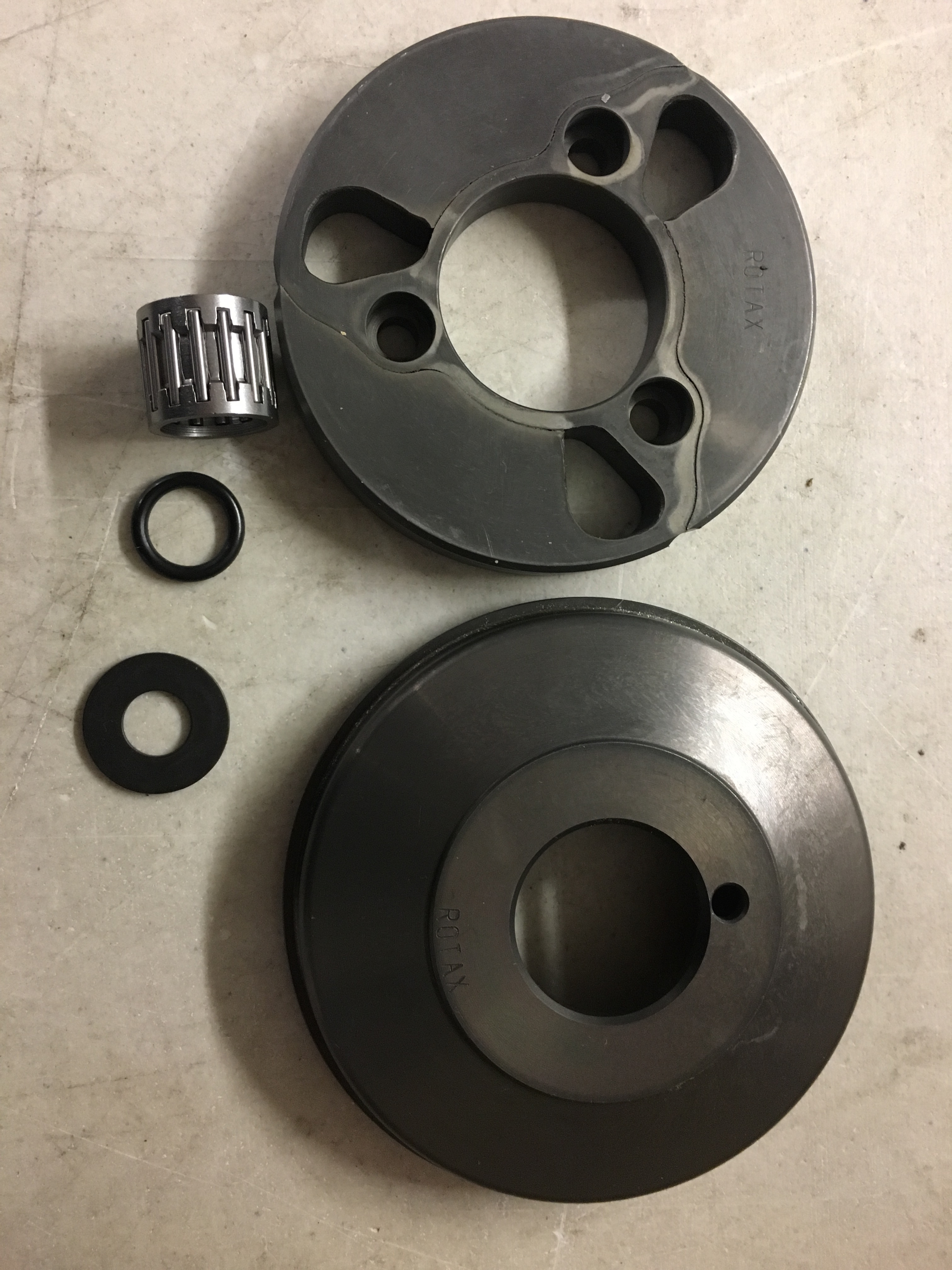 Rotax Max Clutch, Drum, Bearing and O Ring and Outer Thrust Washer Kart ...