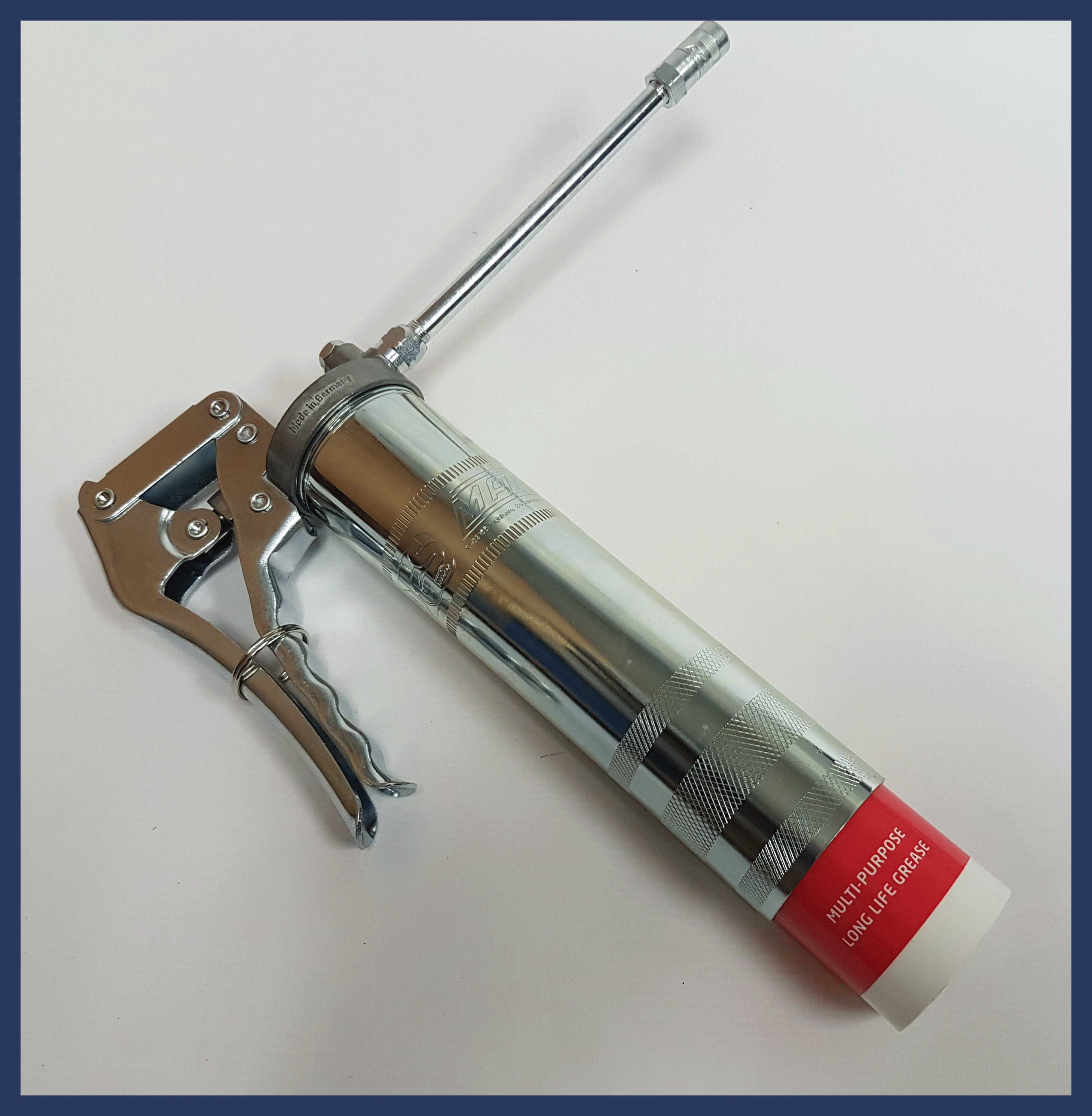 SINGLE HAND GREASE GUN AND THREE EXOL EP2 GREASE CARTRIDGE EASY TO USE